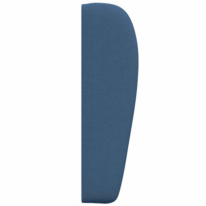 Uši Čela Postele Modrá 80 X 23 X 6 Cm Textil