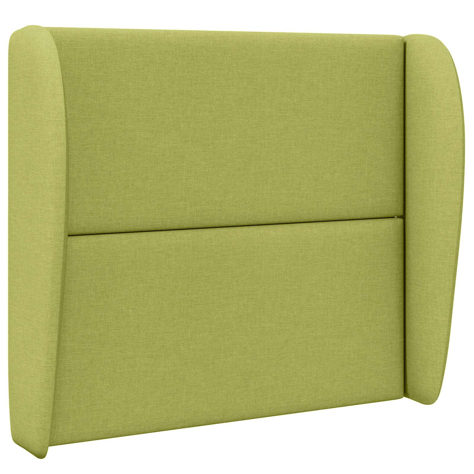 Uši Čela Postele Zelená 80 X 23 X 6 Cm Textil