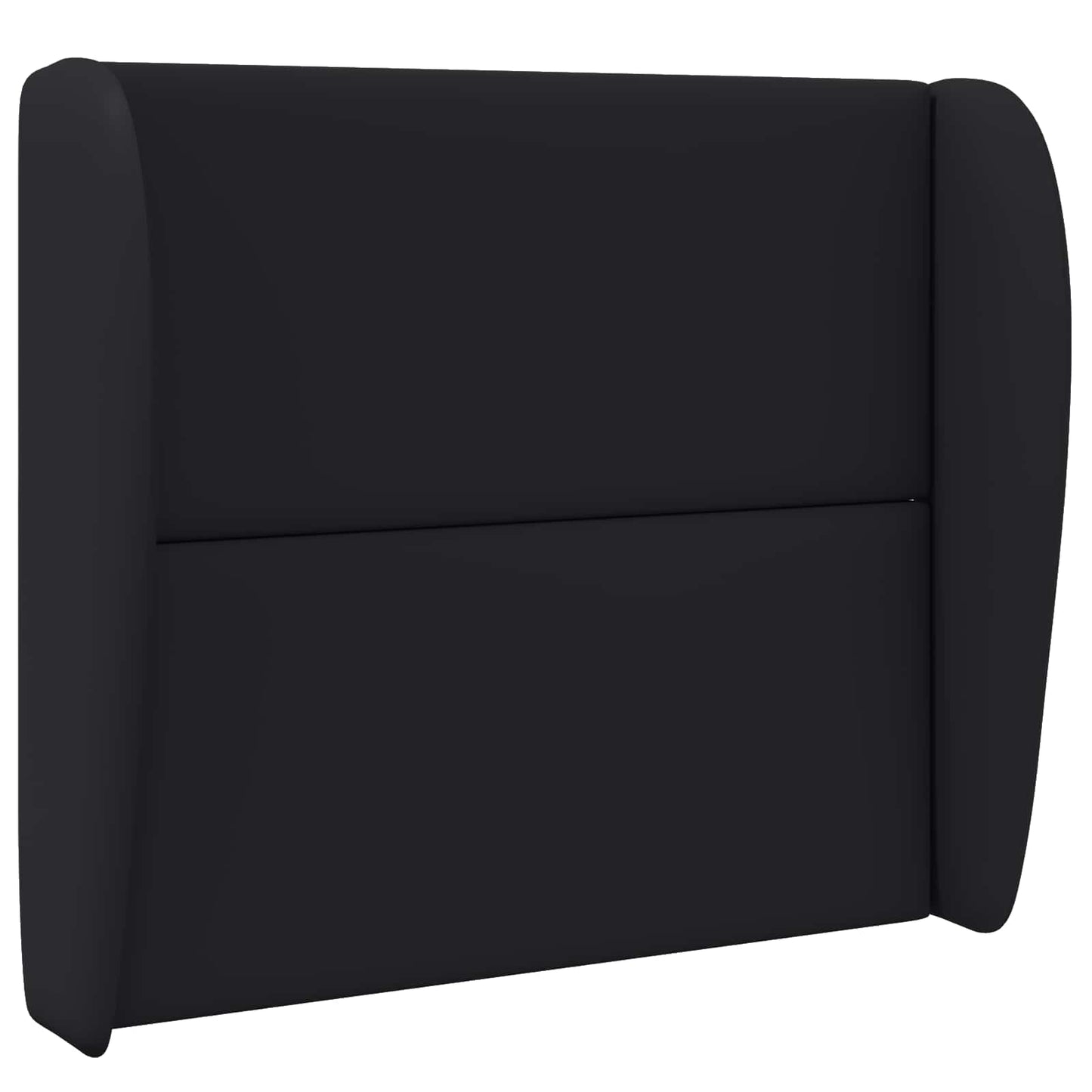 Uši Čela Postele Černá 80 X 23 X 6 Cm Pvc