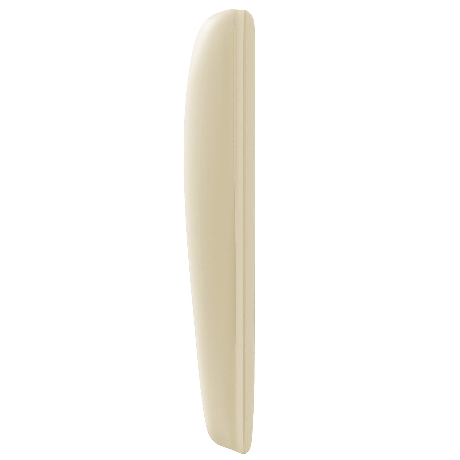 Uši Čela Postele Krémová 80 X 23 X 6 Cm Pvc