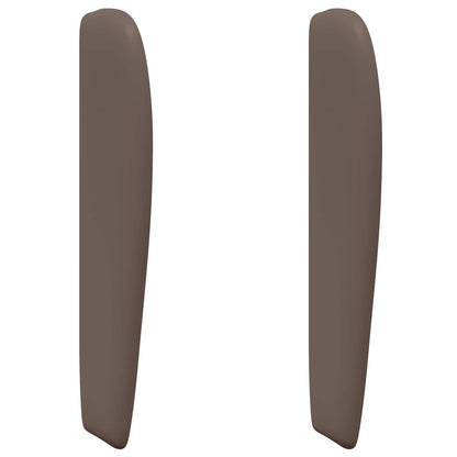 Uši Čela Postele Žlutohnědá 80 X 23 X 6 Cm Pvc