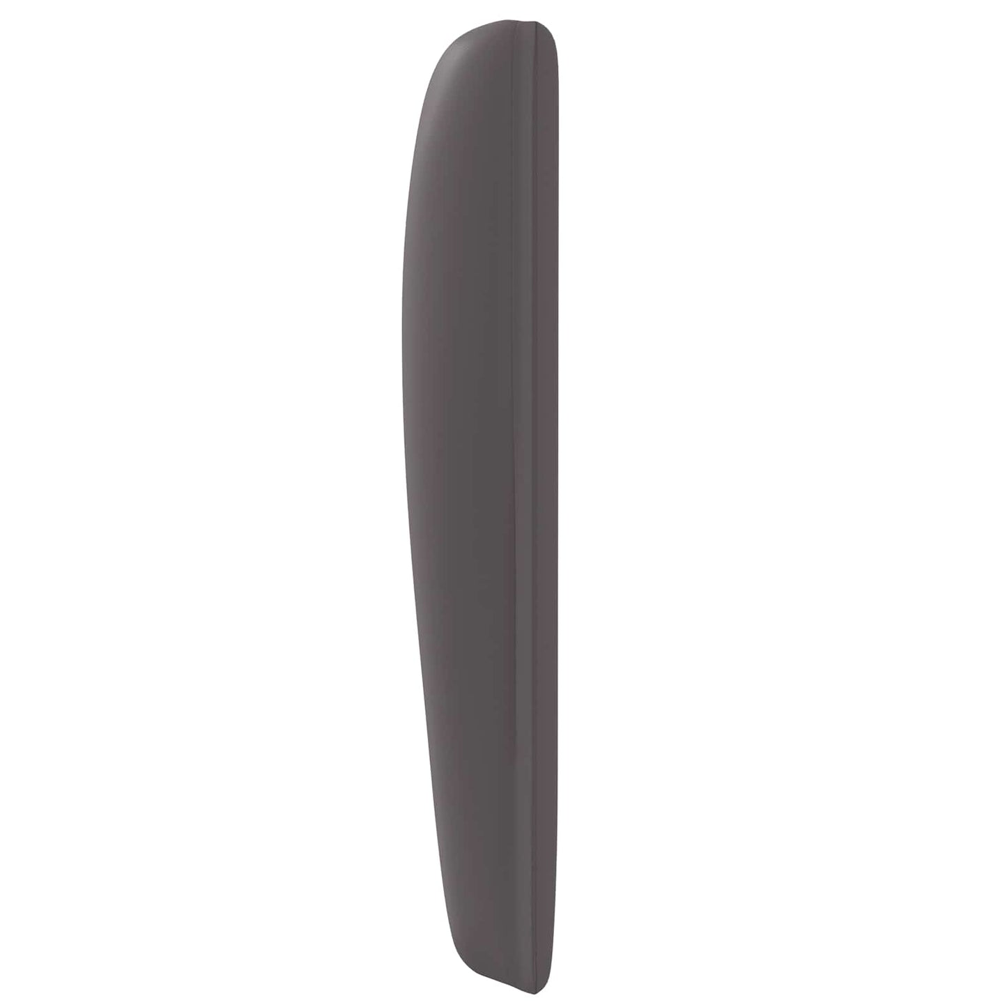 Uši Čela Postele Tmavě Šedá 80 X 23 X 6 Cm Pvc