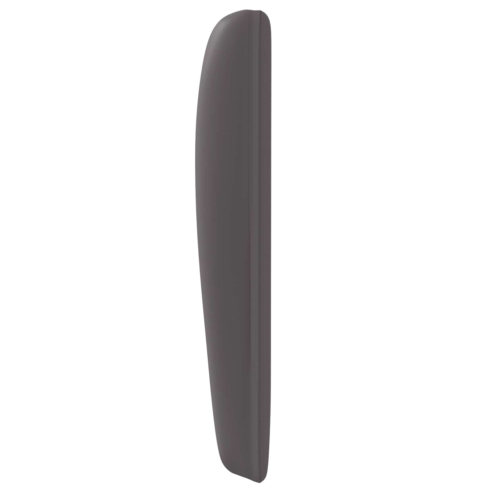 Uši Čela Postele Tmavě Šedá 80 X 23 X 6 Cm Pvc