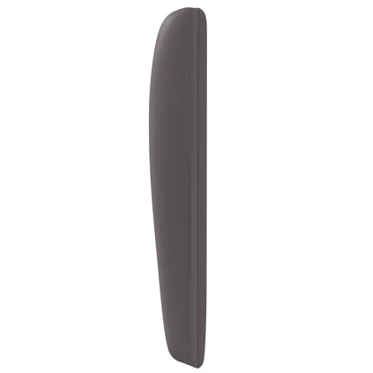 Uši Čela Postele Tmavě Šedá 80 X 23 X 6 Cm Pvc