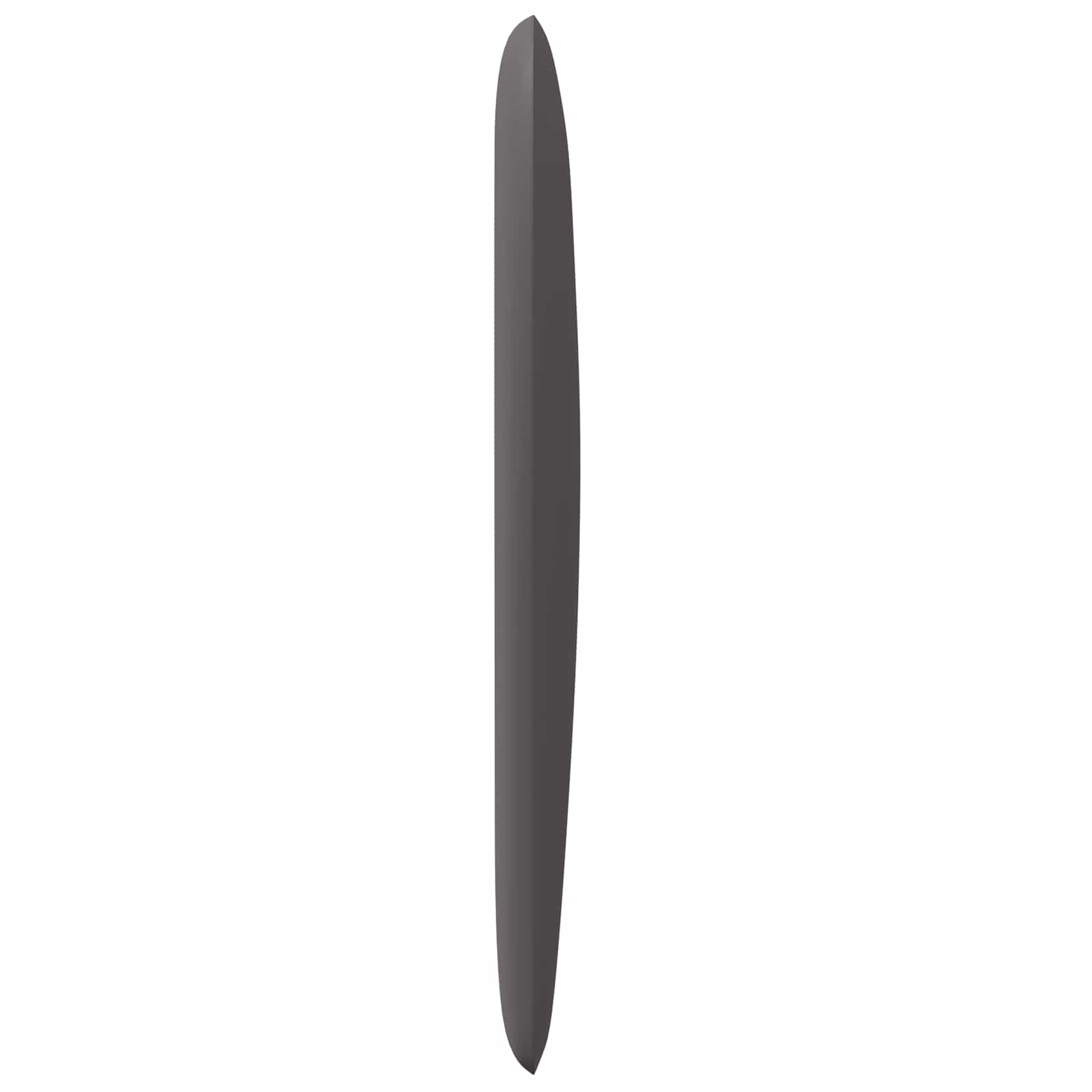 Uši Čela Postele Tmavě Šedá 80 X 23 X 6 Cm Pvc