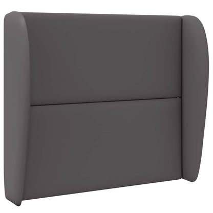 Uši Čela Postele Tmavě Šedá 80 X 23 X 6 Cm Pvc