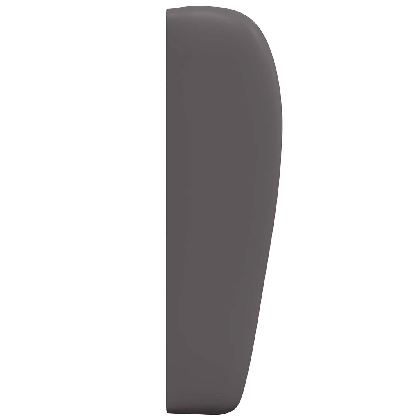Uši Čela Postele Tmavě Šedá 80 X 23 X 6 Cm Pvc