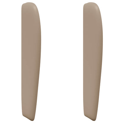 Uši Čela Postele Hnědá 80 X 23 X 6 Cm Pvc