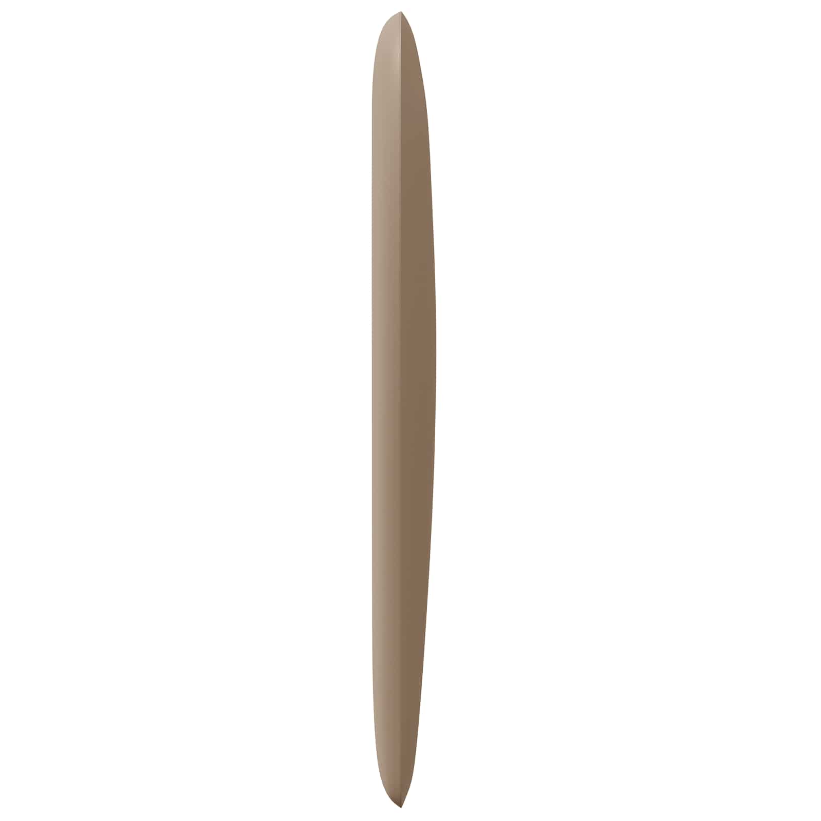 Uši Čela Postele Hnědá 80 X 23 X 6 Cm Pvc
