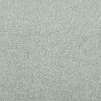 Uši Čela Postele Světle Šedá 80 X 23 X 6 Cm Samet