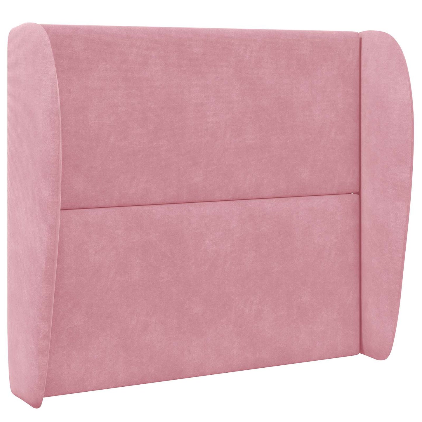 Uši Čela Postele Růžová 80 X 23 X 6 Cm Samet