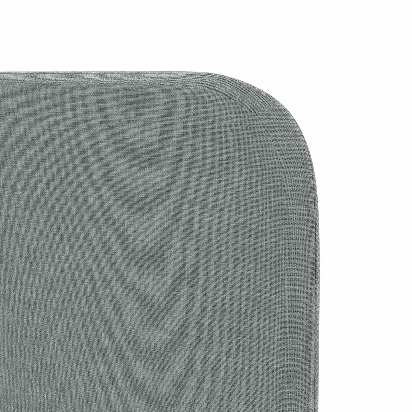 Uši Čela Postele S Čelo Šedá 40,5 X 40,5 X 4 Cm Textil