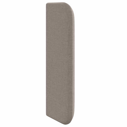 Uši Čela Postele Taupe 40,5 X 40,5 X 4 Cm Textil