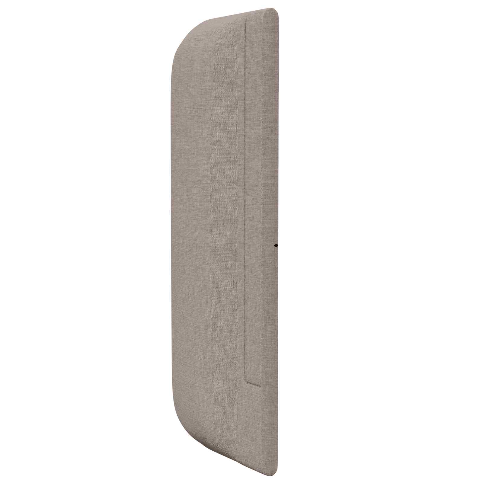 Uši Čela Postele Taupe 40,5 X 40,5 X 4 Cm Textil