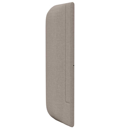 Uši Čela Postele Taupe 40,5 X 40,5 X 4 Cm Textil