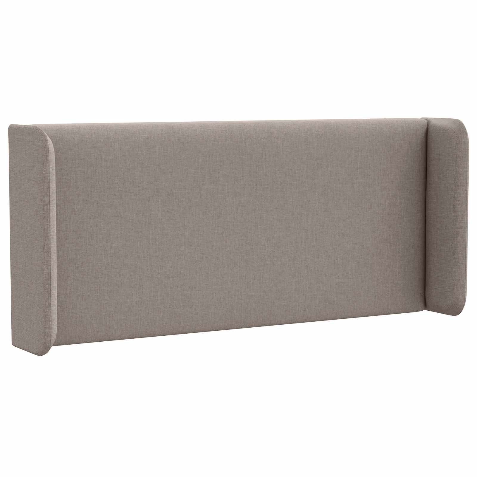 Uši Čela Postele Taupe 40,5 X 40,5 X 4 Cm Textil