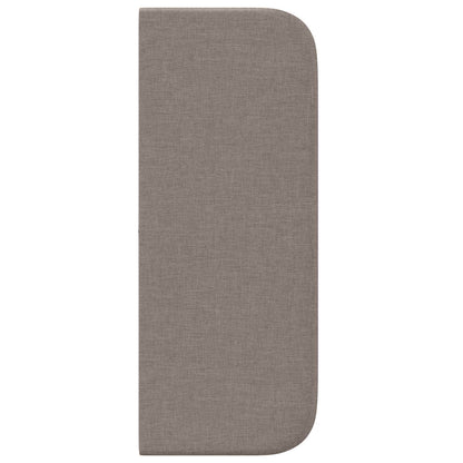 Uši Čela Postele Taupe 40,5 X 40,5 X 4 Cm Textil