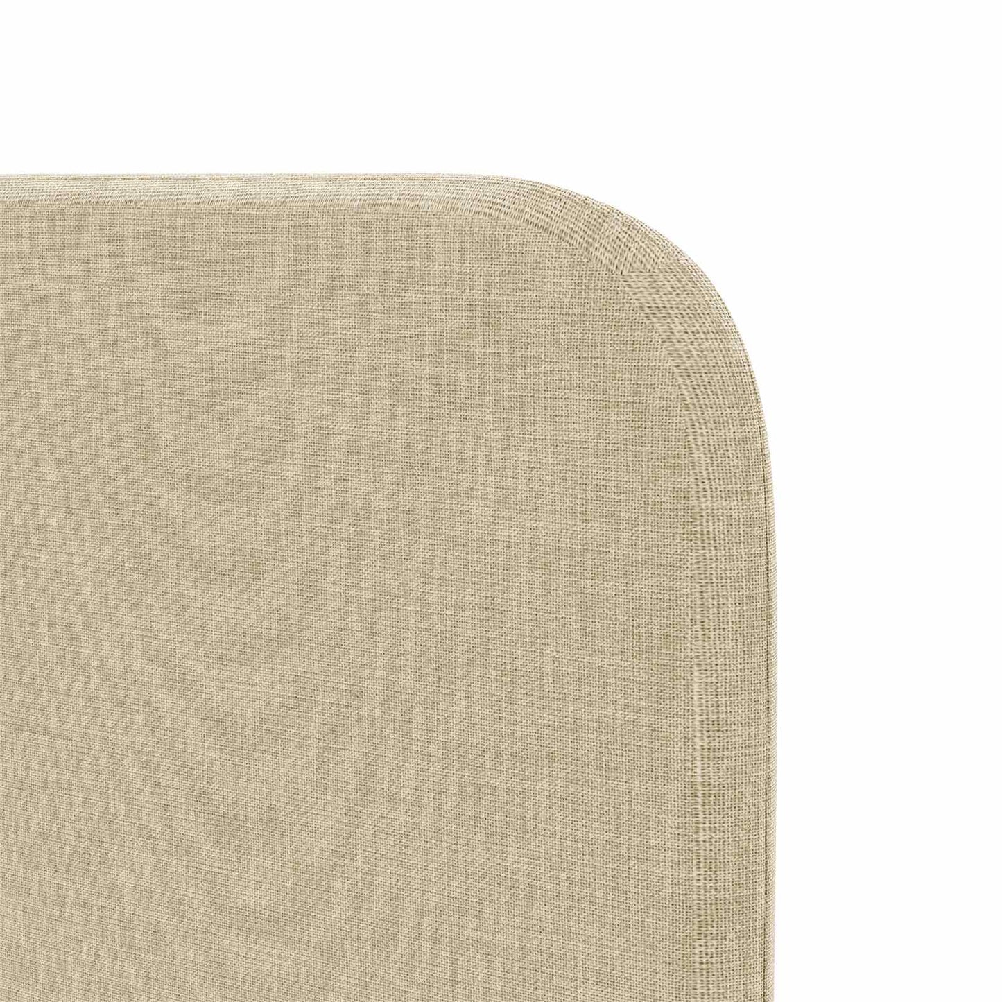 Uši Čela Postele Krémová 40,5 X 40,5 X 4 Cm Textil