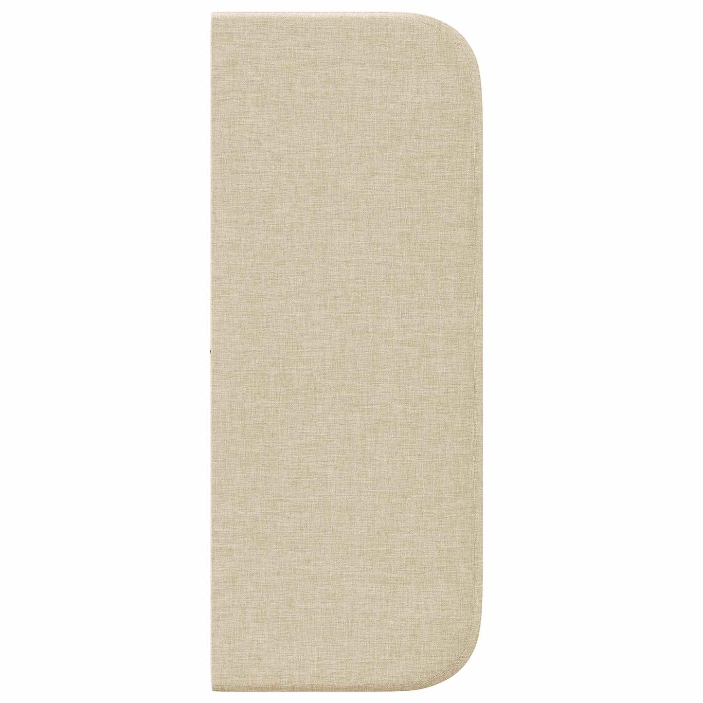 Uši Čela Postele Krémová 40,5 X 40,5 X 4 Cm Textil
