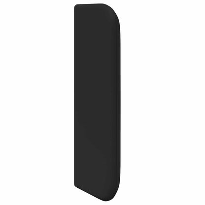 Uši Čela Postele Černá 40,5 X 40,5 X 4 Cm Pvc