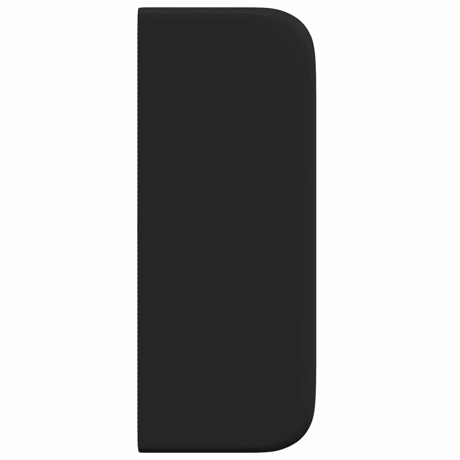 Uši Čela Postele Černá 40,5 X 40,5 X 4 Cm Pvc