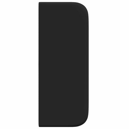 Uši Čela Postele Černá 40,5 X 40,5 X 4 Cm Pvc