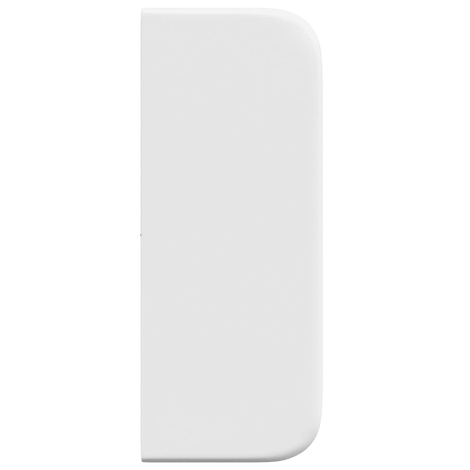 Uši Čela Postele Bílá 40,5 X 40,5 X 4 Cm Pvc