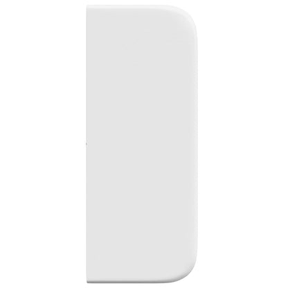 Uši Čela Postele Bílá 40,5 X 40,5 X 4 Cm Pvc