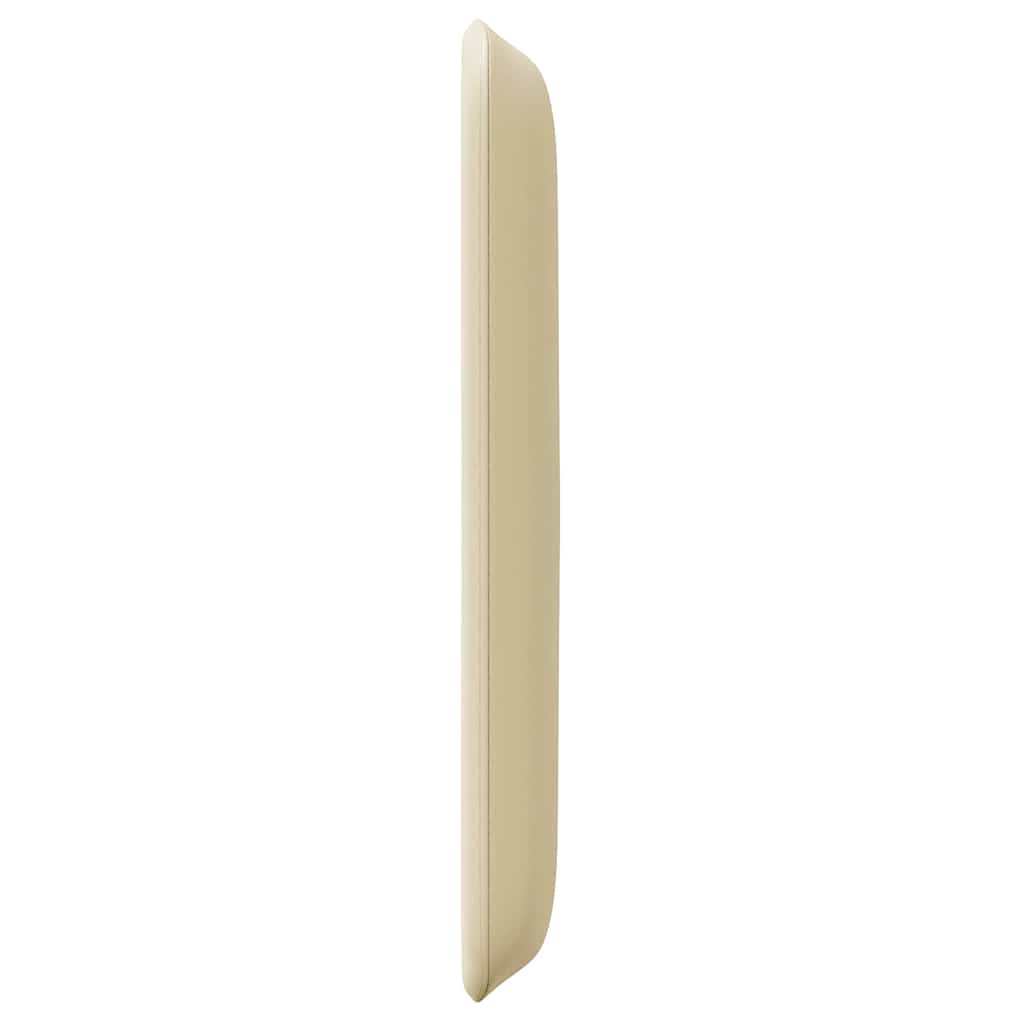 Uši Čela Postele Krémová 40,5 X 40,5 X 4 Cm Pvc