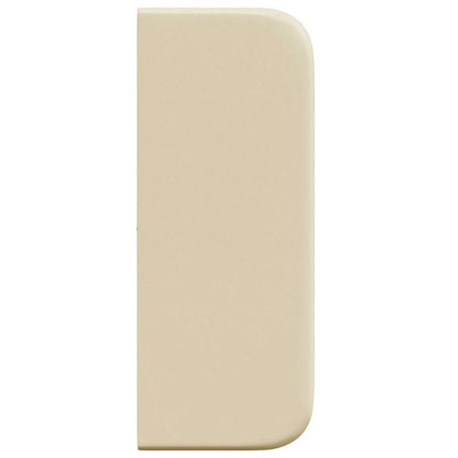 Uši Čela Postele Krémová 40,5 X 40,5 X 4 Cm Pvc