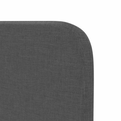 Uši Čela Postele Šedá 80 X 16 X 4 Cm Textil