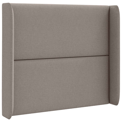 Uši Čela Postele Taupe 80 X 16 X 4 Cm Textil
