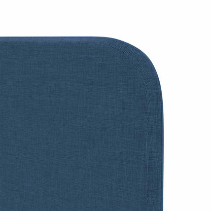Uši Čela Postele Modrá 80 X 16 X 4 Cm Textil
