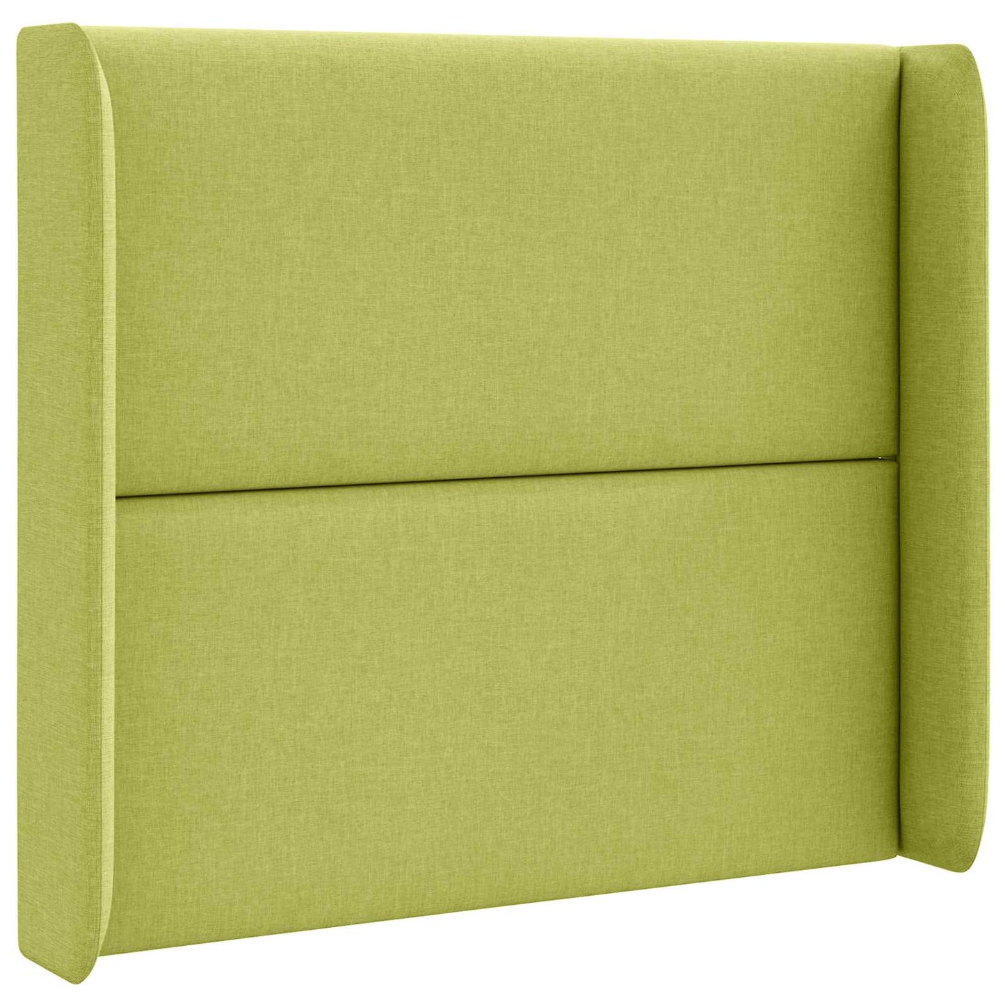 Uši Čela Postele Šedá 80 X 16 X 4 Cm Textil
