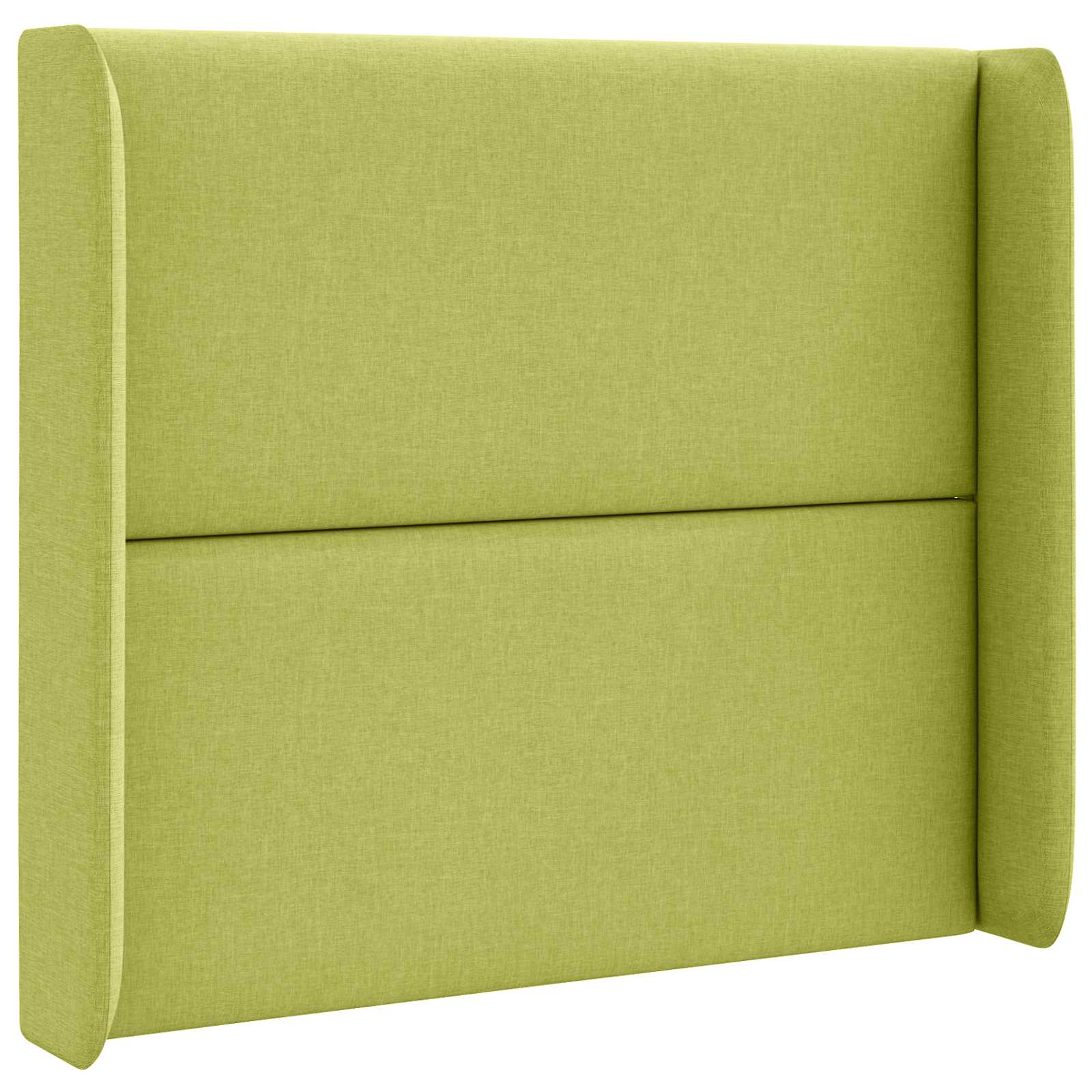 Uši Čela Postele Šedá 80 X 16 X 4 Cm Textil