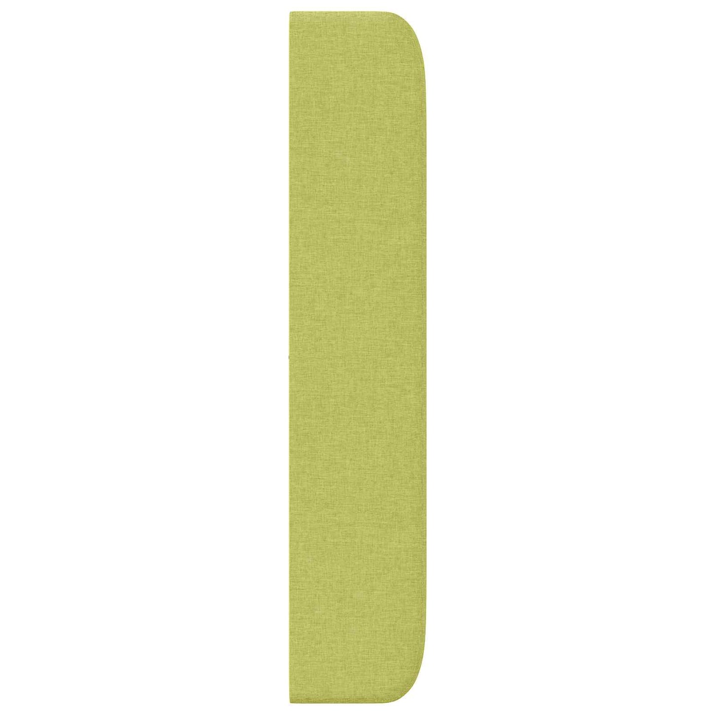 Uši Čela Postele Šedá 80 X 16 X 4 Cm Textil