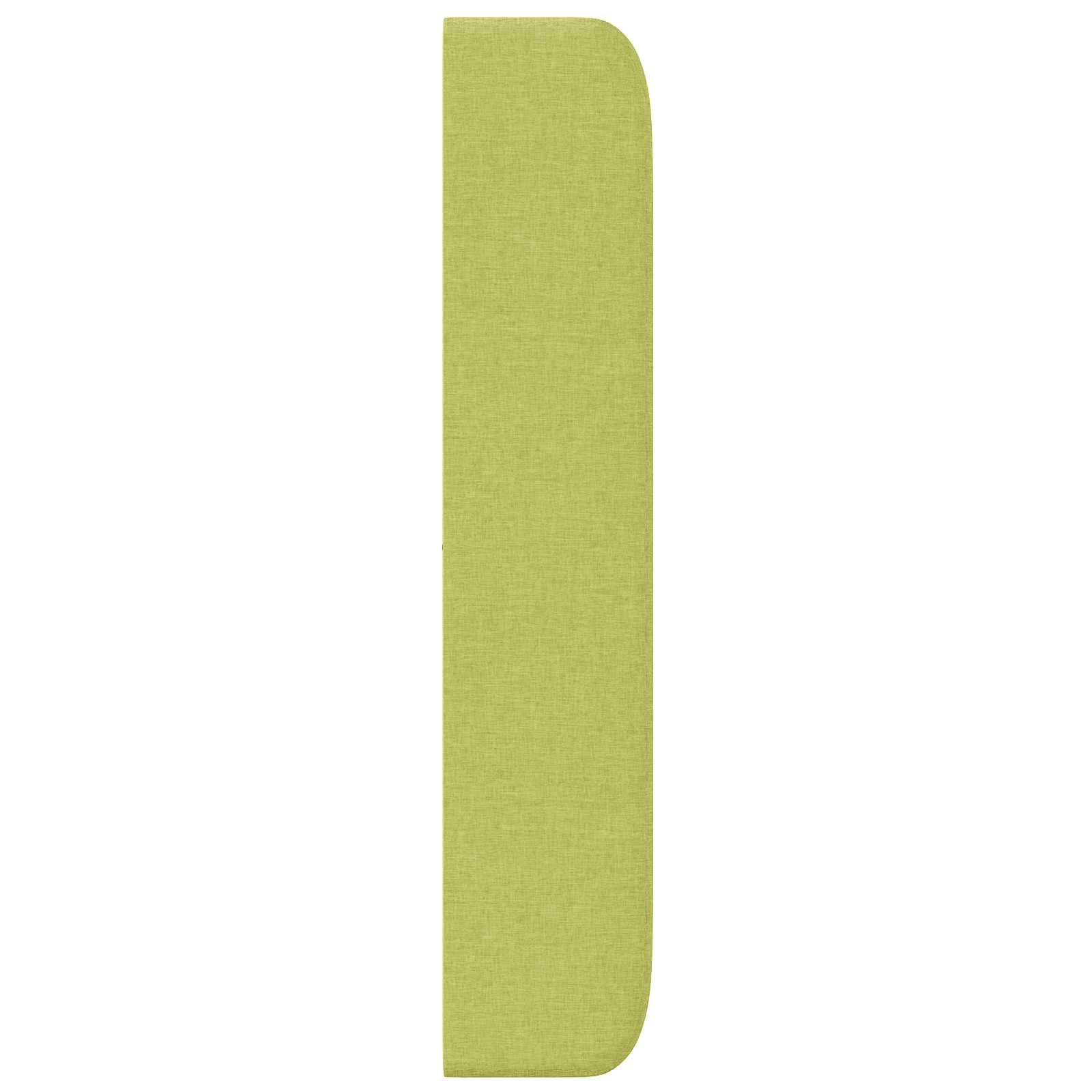 Uši Čela Postele Šedá 80 X 16 X 4 Cm Textil