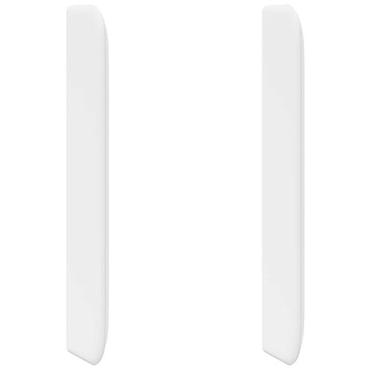 Uši Čela Postele Bílá 80 X 16 X 4 Cm Pvc