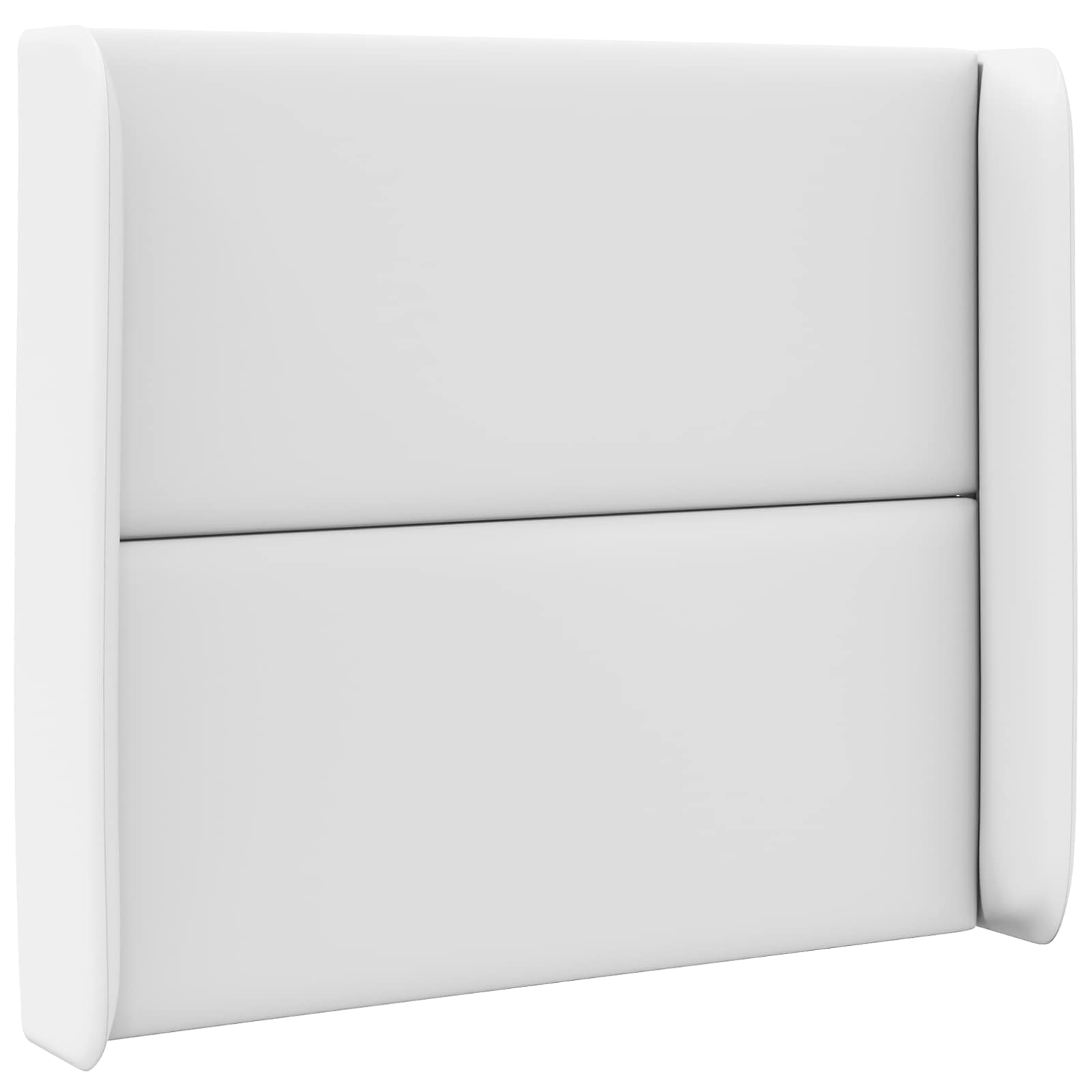 Uši Čela Postele Bílá 80 X 16 X 4 Cm Pvc