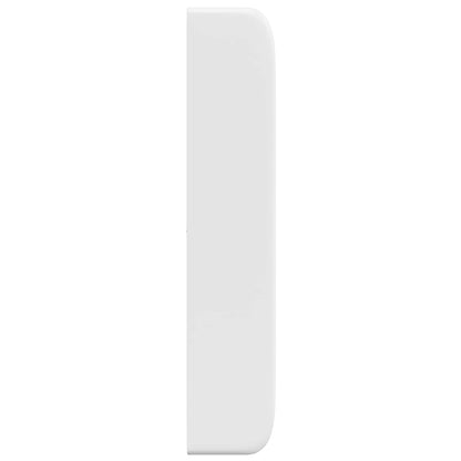 Uši Čela Postele Bílá 80 X 16 X 4 Cm Pvc
