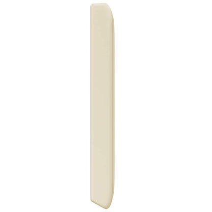 Uši Čela Postele Krémová 80 X 16 X 4 Cm Pvc