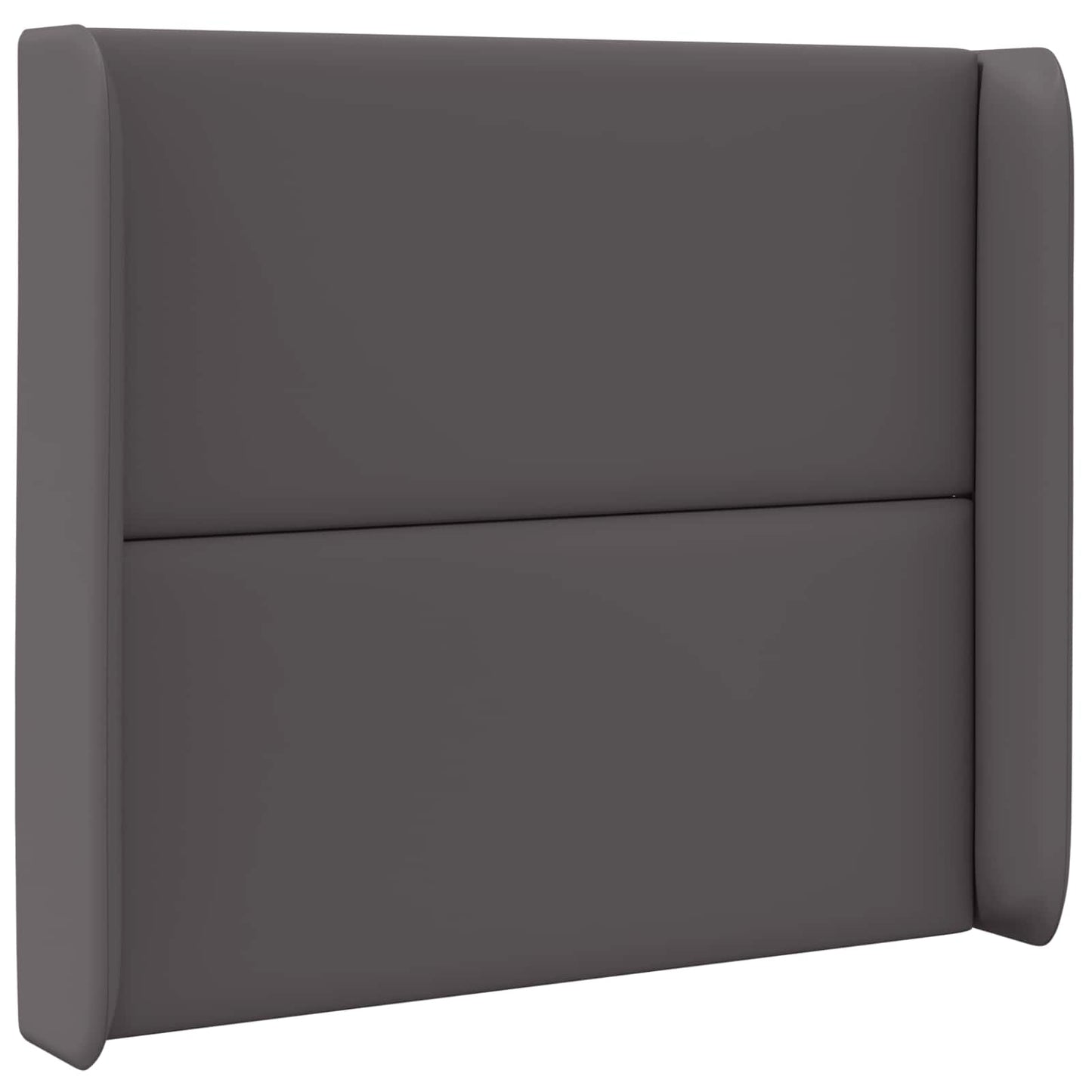 Uši Čela Postele Šedá 80 X 16 X 4 Cm Pvc