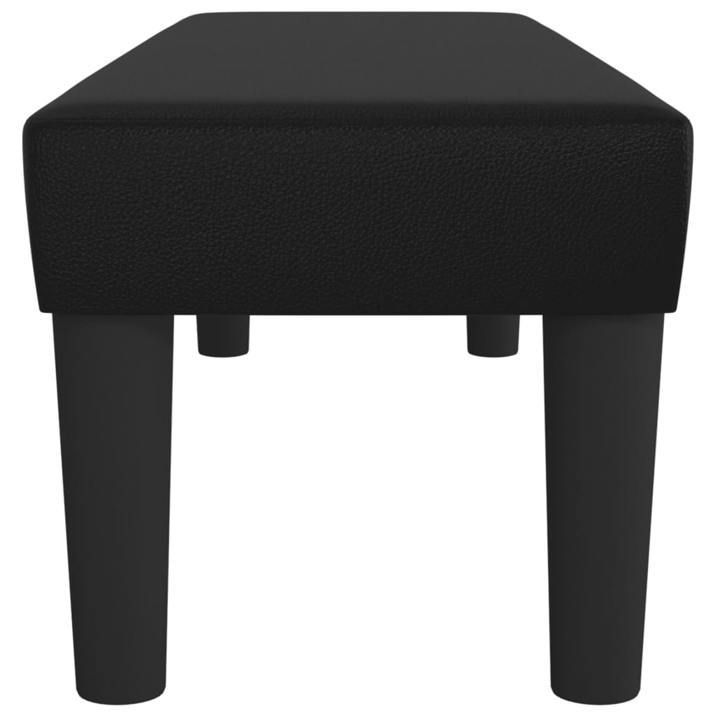 Lavice Černá 100X30X30 Cm Umělá Kůže