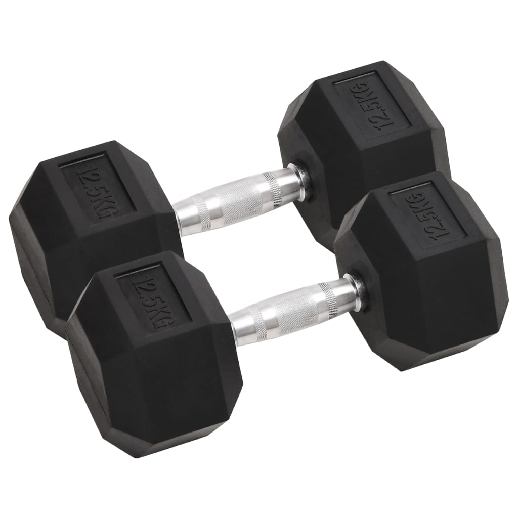 Jednoruční Činky 2 Ks 25 Kg Litina