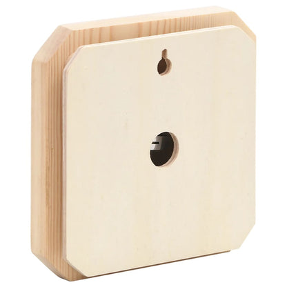 Saunový Hygrotermograf A Přesýpací Hodiny 2V1 Masivní Borovice