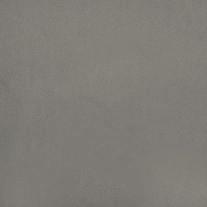 Taštičková Matrace Střední Tvrdost Světle Šedá 137 X 190 X 20 Cm Samet