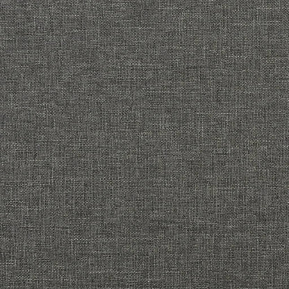 Taštičková Matrace Střední Tvrdost Tmavě Šedá 152 X 203 X 20 Cm Textil