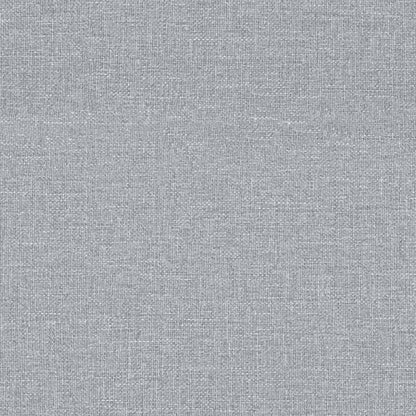 Polohovací Křeslo Světle Šedé Textil