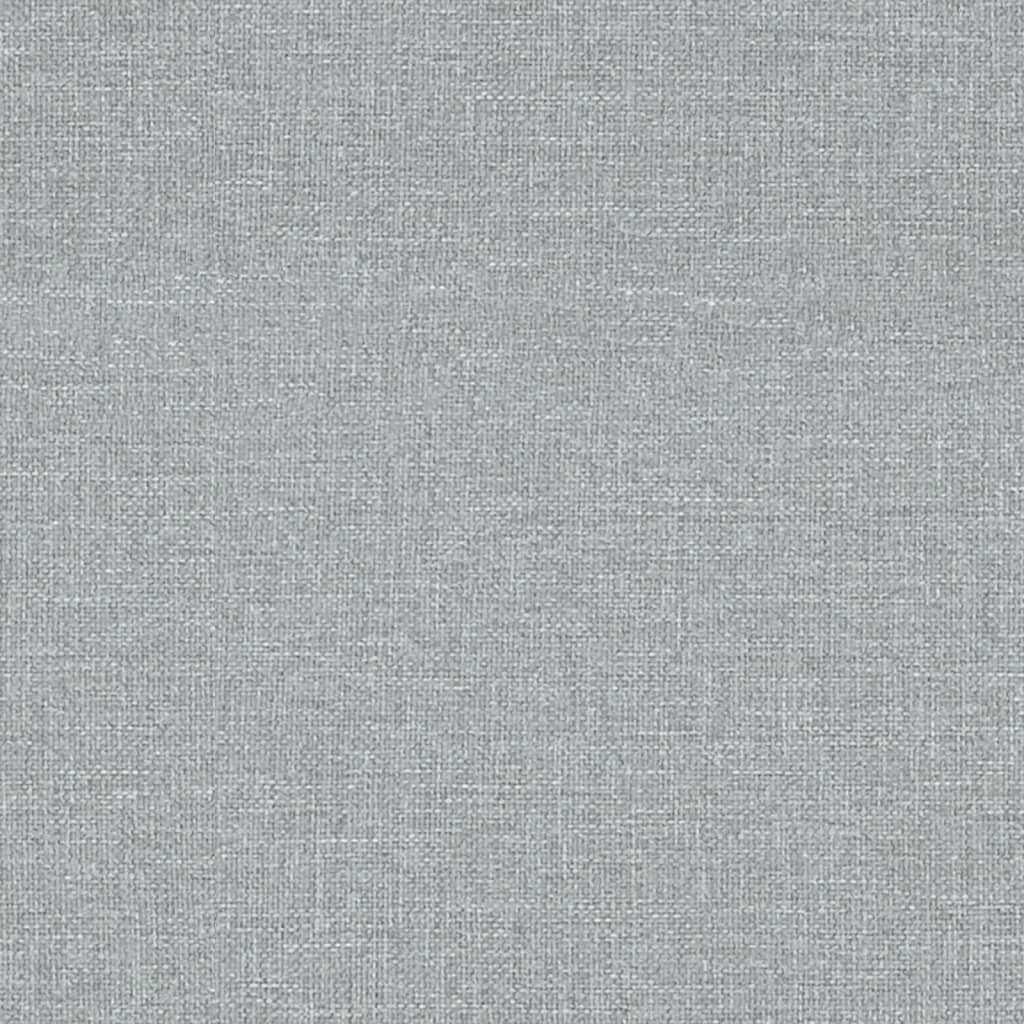 Masážní Křeslo Světle Šedé Textil