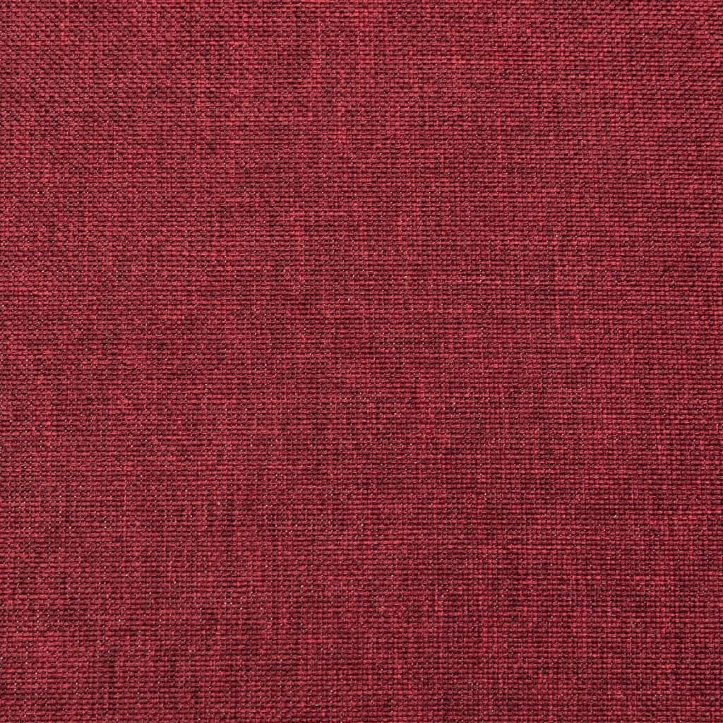 Masážní Křeslo Vínové Textil
